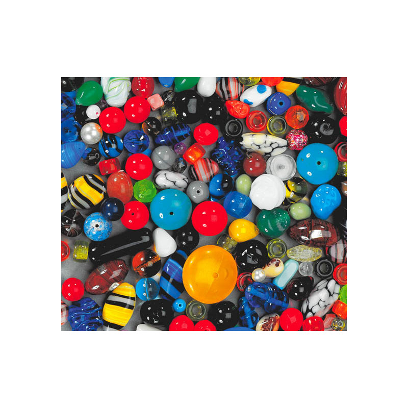 Helmilajitelma 1kg Lasi/kivi 3-30mm - askarteluun ja koristeluun