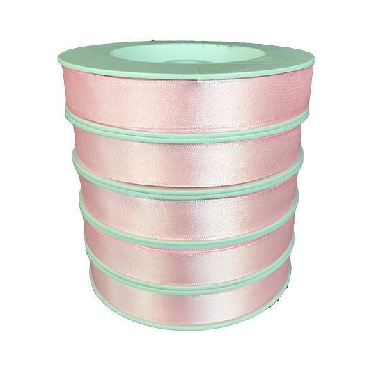 Satiininauha vaaleanpunainen 15mmx25m