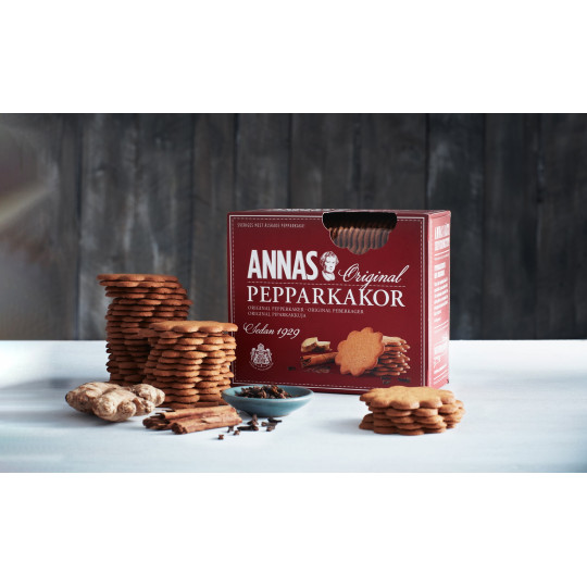 Piparkakku Annas Original 300g - aito vanhanajan piparkakku