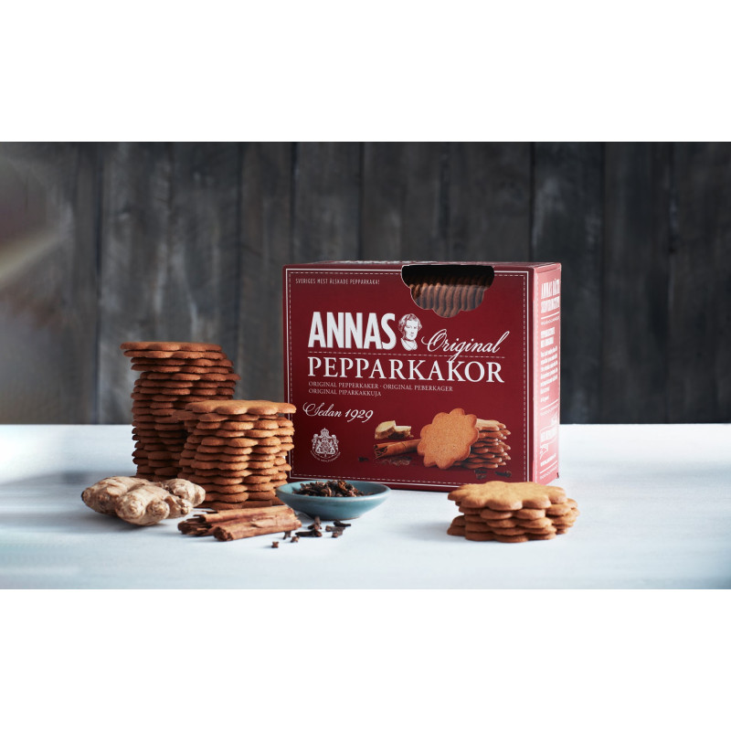 Piparkakku Annas Original 300g - aito vanhanajan piparkakku