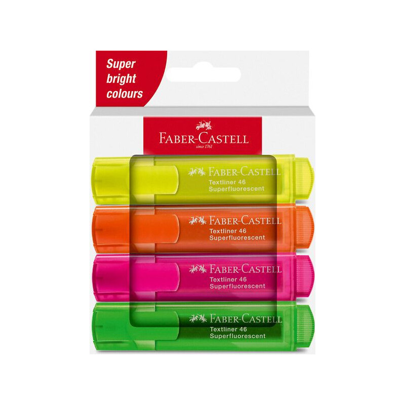 Korostuskynäsarja Textliner 46 SF Faber-Castell