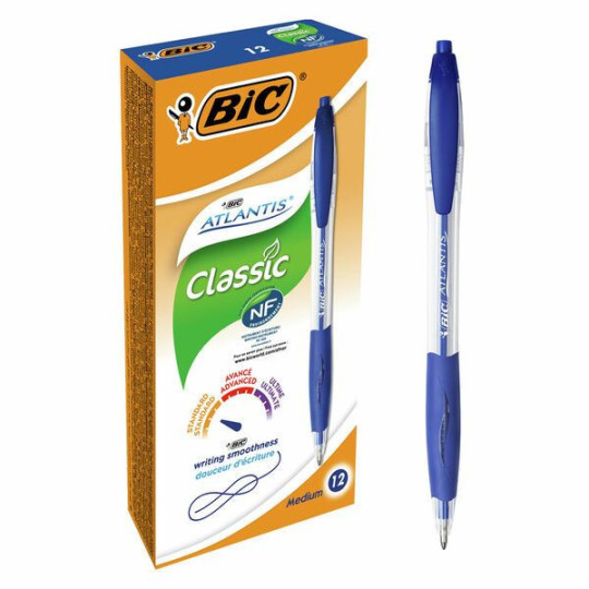 Kuulakynä BIC Atlantis Medium Sininen