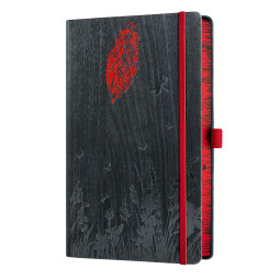 Muistikirja Castelli Milano Foresta Leaf A5