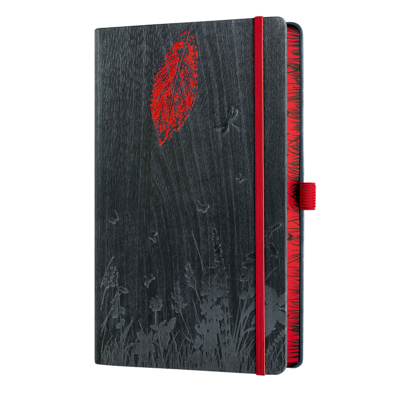 Muistikirja Castelli Milano Foresta Leaf A5