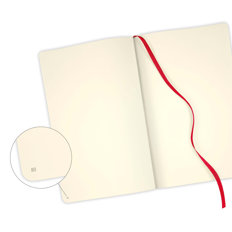 Muistikirja Castelli Milano Foresta Leaf A5
