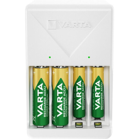 Laturi Varta Plug Charger 4 x AA/AAA 2100mAh