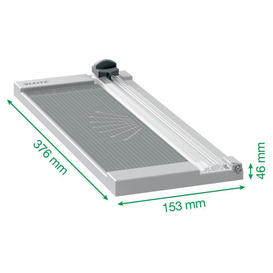 Paperileikkuri A4 376mm Leitz Home, edullinen A4-paperikoon rullaleikkuri