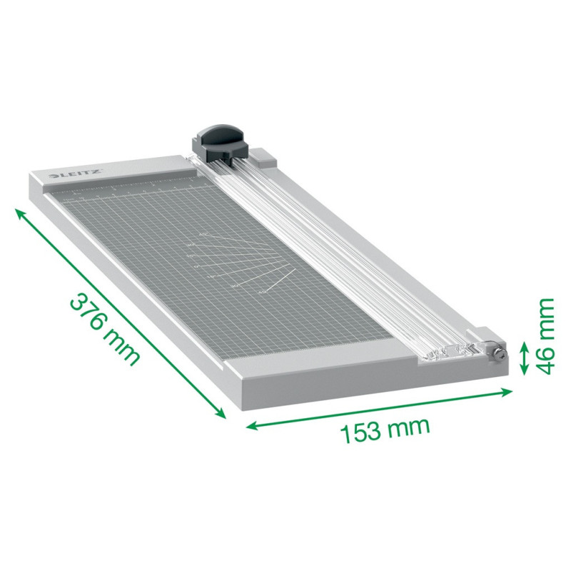 Paperileikkuri A4 376mm Leitz Home, edullinen A4-paperikoon rullaleikkuri