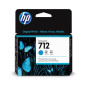 HP No 712 Cyan Mustepatruuna 29ml