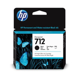 HP No 712 Musta Mustepatruuna 80ml
