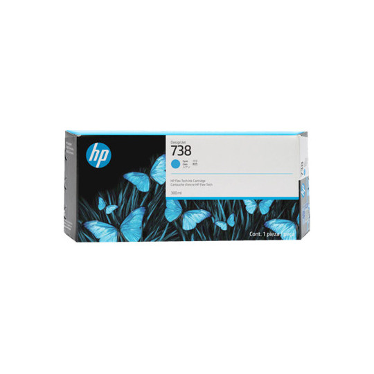 HP No 738 Cyan Mustepatruuna 300ml