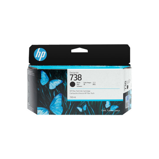 HP No 738 Musta Mustepatruuna 130ml