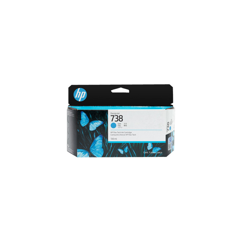 HP No 738 Cyan Mustepatruuna 130ml