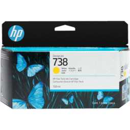 HP No 738 Yellow Mustepatruuna 130ml
