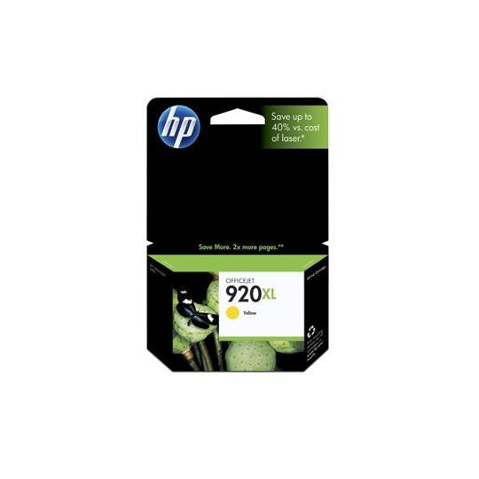 HP No 920XL Yellow Mustepatruuna