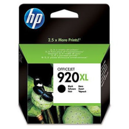 HP No 920XL Musta Mustepatruuna