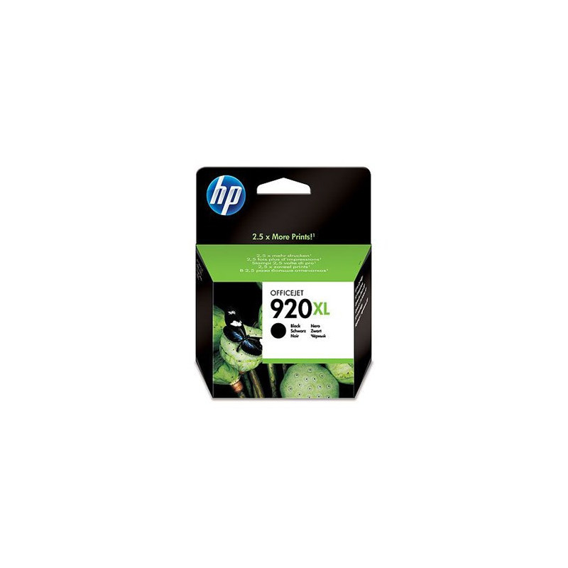 HP No 920XL Musta Mustepatruuna