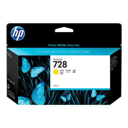 HP No 728 Yellow Mustepatruuna 130ml
