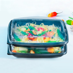 TakeAway-ruokarasia ja kansi 750ml /30kpl Guillin