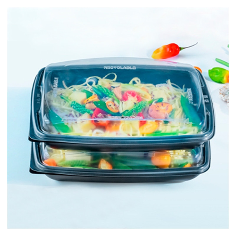 TakeAway-ruokarasia ja kansi 750ml /30kpl Guillin