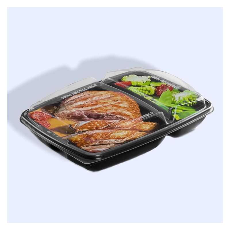 TakeAway-ruokarasia ja kansi 950ml /30kpl Guillin