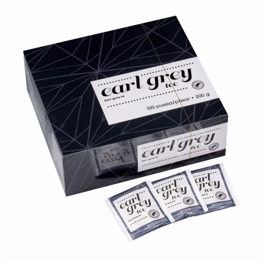 Teepussi 100kpl Menu Earl Grey