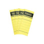 Mappietiketti Mercantil 8cm Keltainen /100kpl