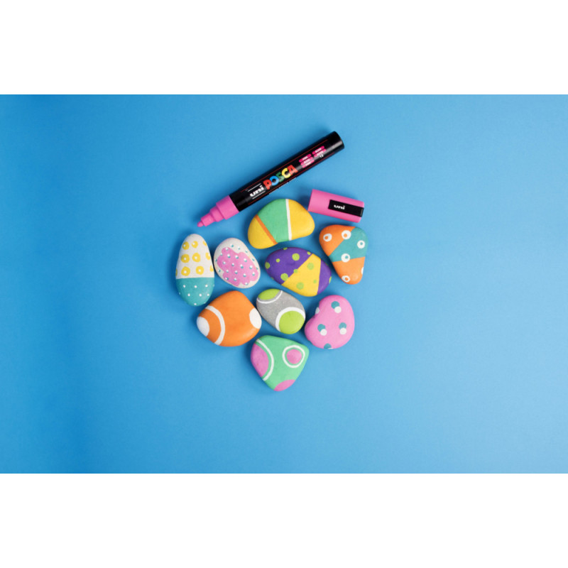 UNI Posca Paint Marker, maalitussi lähes kaikille pinnoille kestää aurinkoa ja säätä