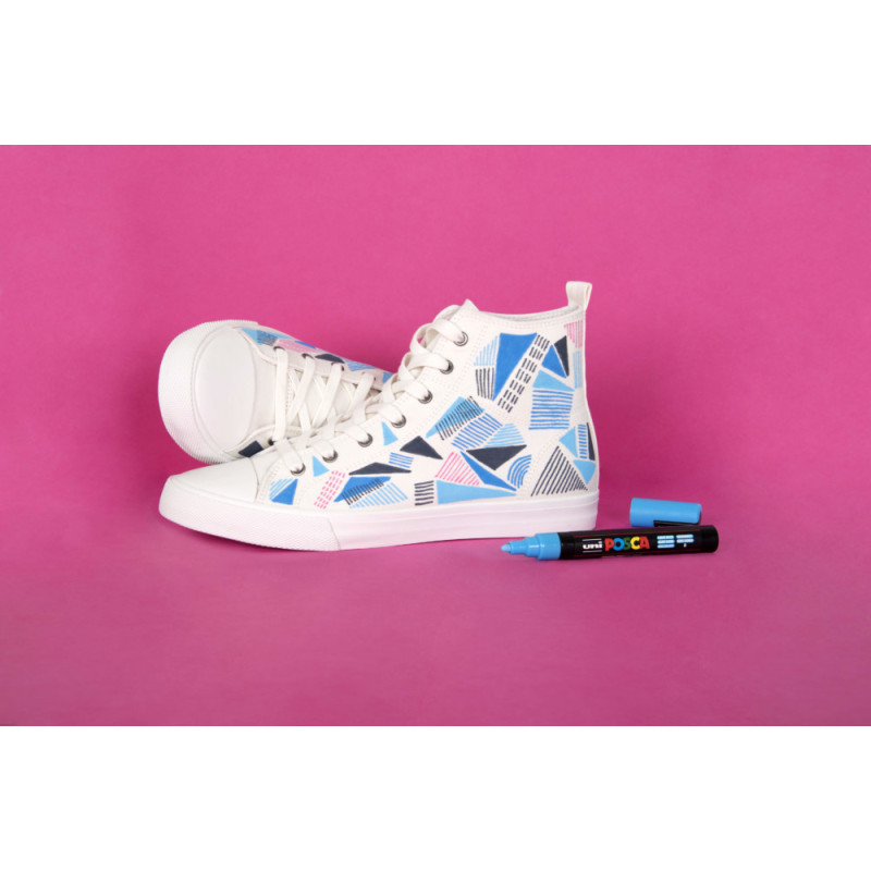 UNI Posca Paint Marker, maalitussi lähes kaikille pinnoille kestää aurinkoa ja säätä