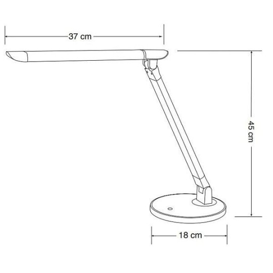 Työpistevalaisin Alco 9157 – valoa syksyn ja talven ankeuteen