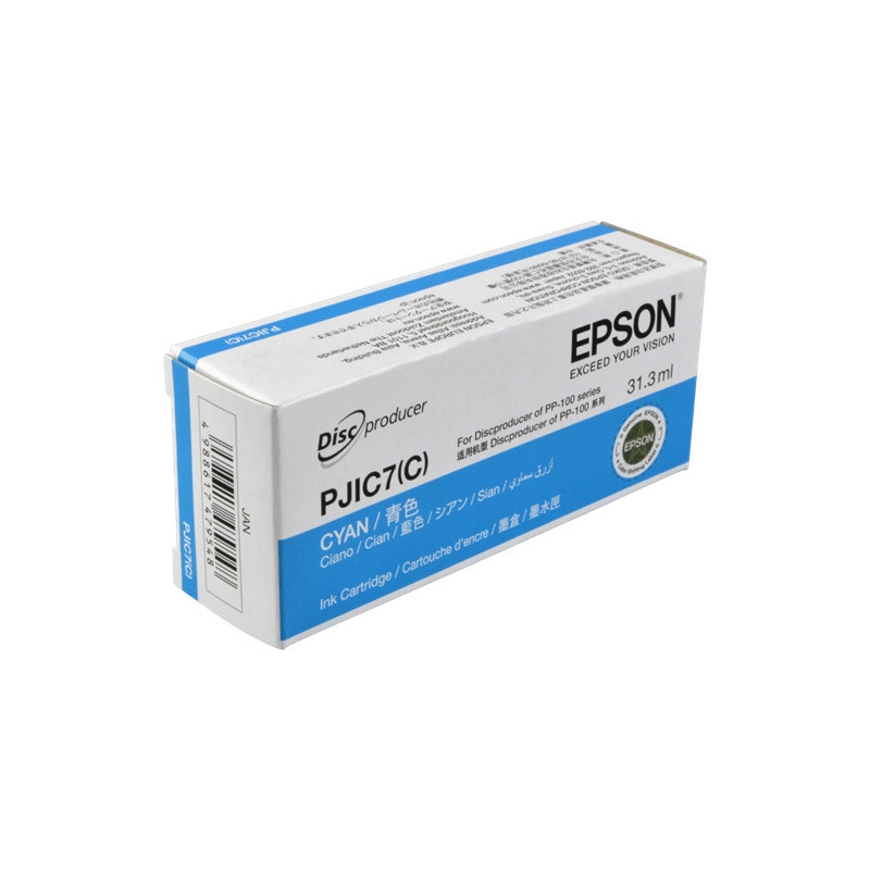 Epson PJIC7 Cyan Mustepatruuna 26ml