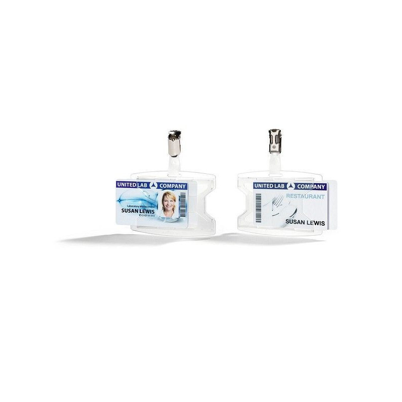 Kulkukorttikotelo DUO Durable 8962 2:lle kortille /25kpl