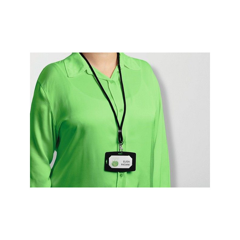 Durable 8241 Turvakaulanauha Vihreä rPET /10kpl - ekologinen tekstiilikaulanauha