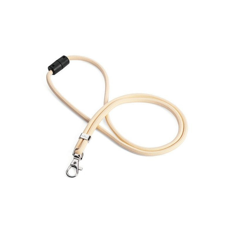 Durable 8241 Turvakaulanauha Beige rPET /10kpl - ekologinen tekstiilikaulanauha