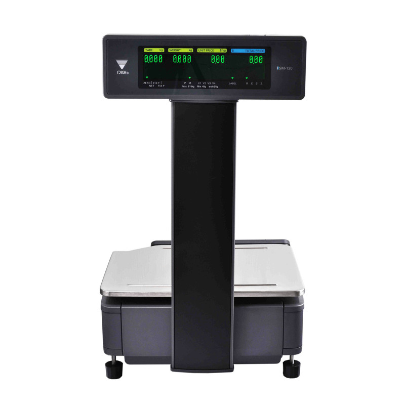 DIGI SM-120LLP Hinnoitteluvaaka etikettitulostimella