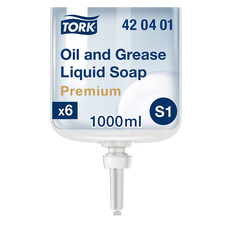 Nestesaippua Tork S1 Teollisuus 420401 1000ml /6kpl
