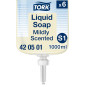 Nestesaippua Tork S1 Mieto 420501 1000ml /6kpl