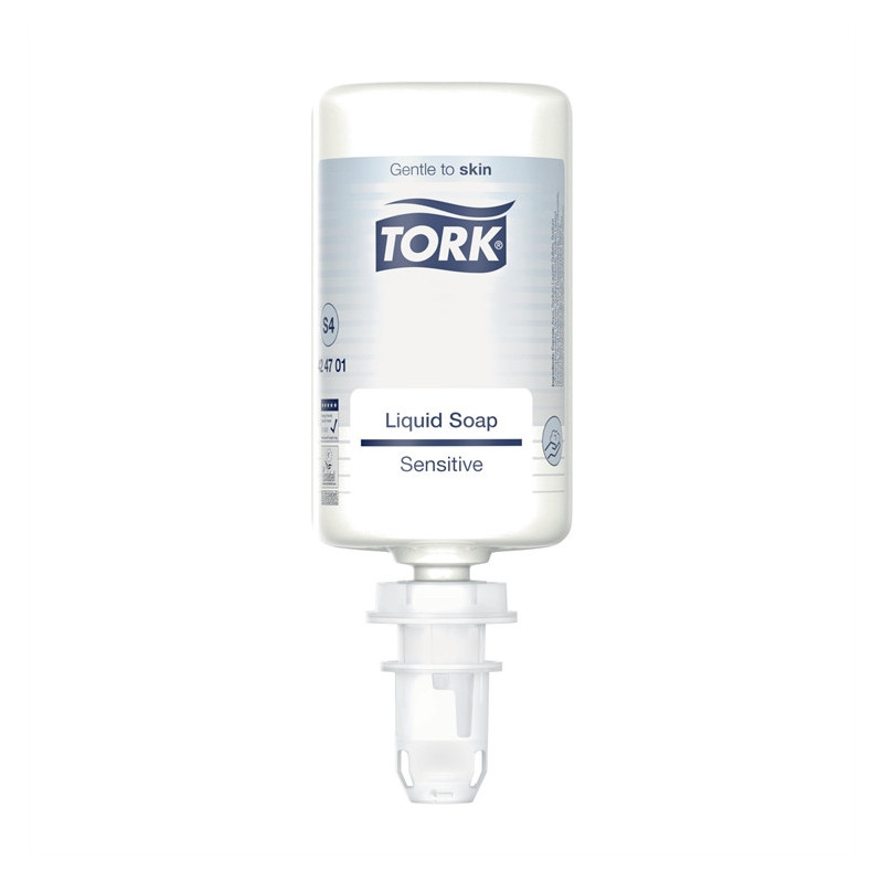 Nestesaippua Tork S4 Sensitive 424701 1000ml /6kpl