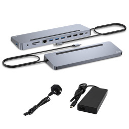 Telakka USB-C Triple Dock 100W i-tec