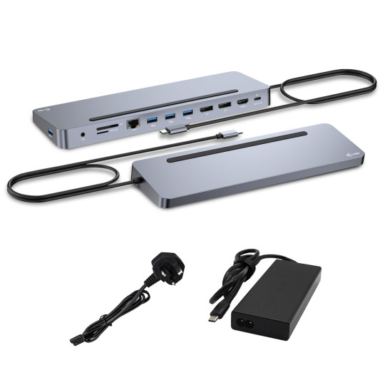 Telakka USB-C Triple Dock 100W i-tec
