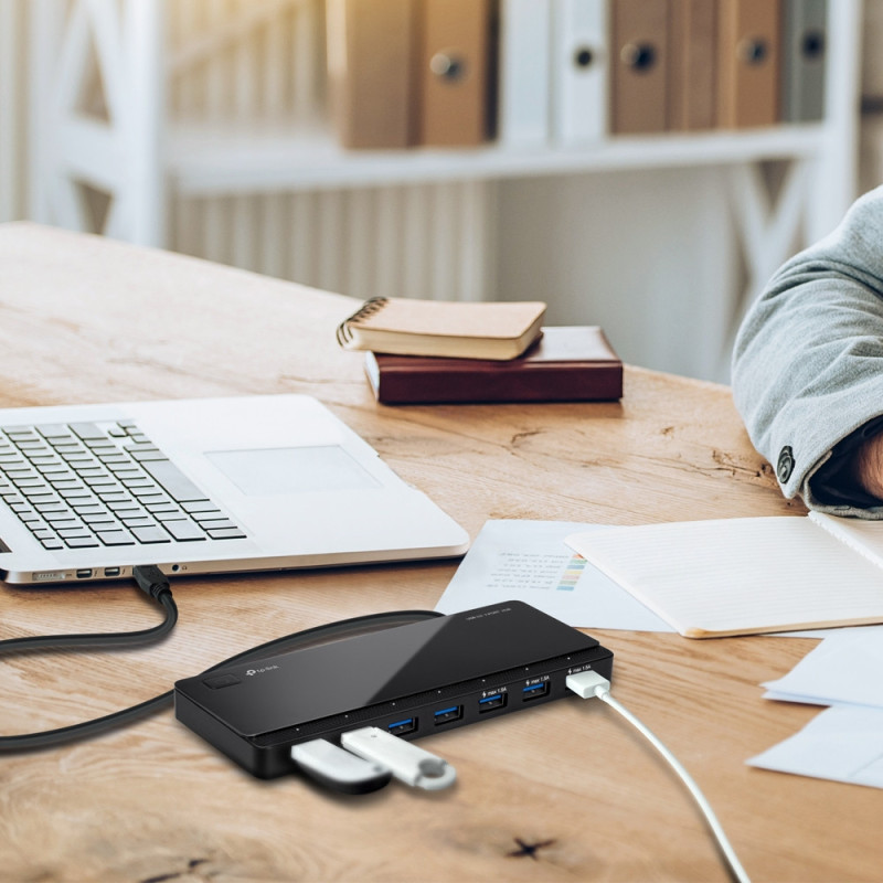 TP-LINK 7-port USB 3.0 Hub Desktop 12V/2.5A