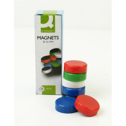 Magneettinappi 25mm/10kpl Värilajitelma Q-Connect
