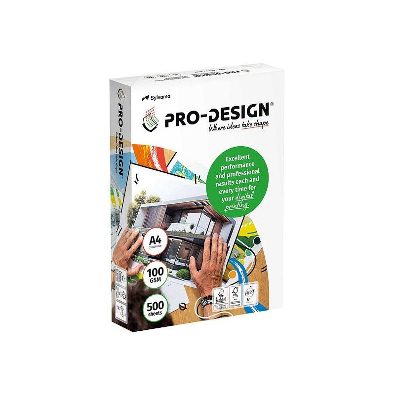 Pro-Design A4 100g /500 Esityspaperi - ympäristöystävällinen premiumluokan paperi