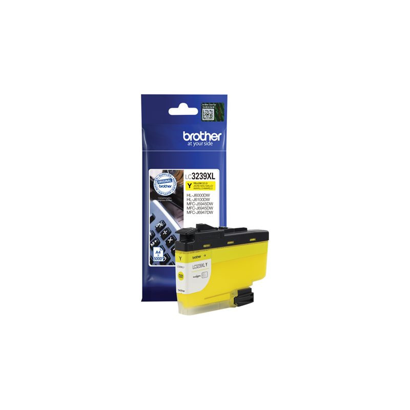 Brother LC-3239 XLY Yellow Mustepatruuna 5000 sivua