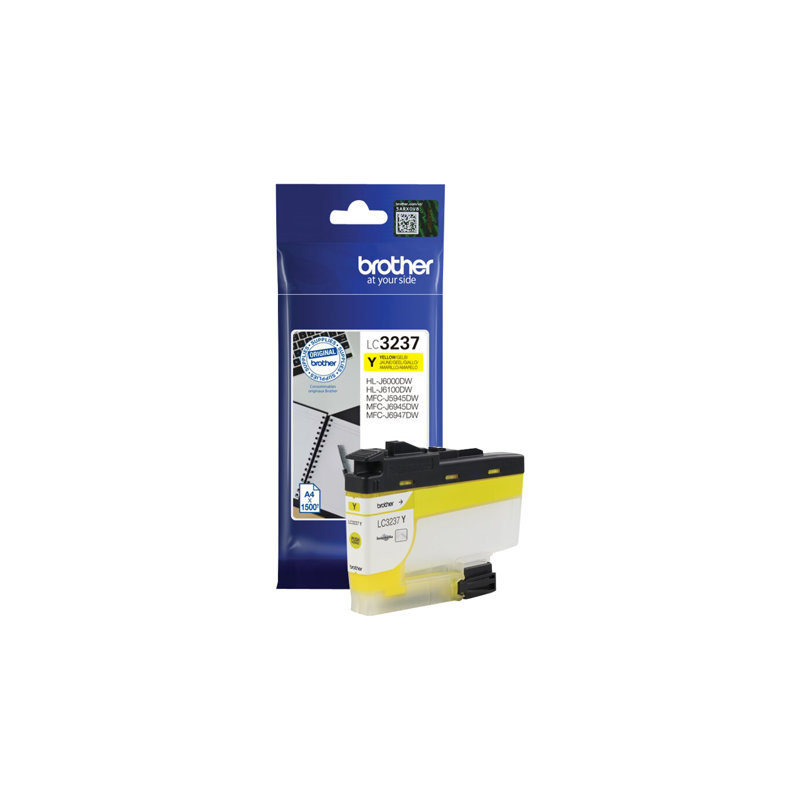 Brother LC-3237Y Keltainen Mustepatruuna 1,5K