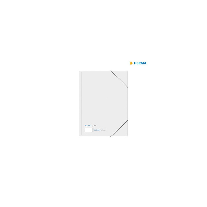 Tulostustarra A4 38,1x21,2mm 65-jakoinen Herma EKO 10725