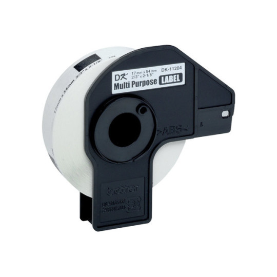 Brother DK-11204 17x54mm/400kpl Paperitarra