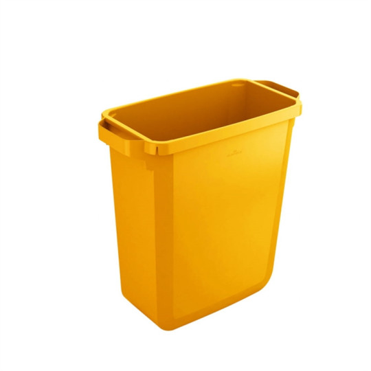 Durabin Jäteastia 60L Keltainen suora