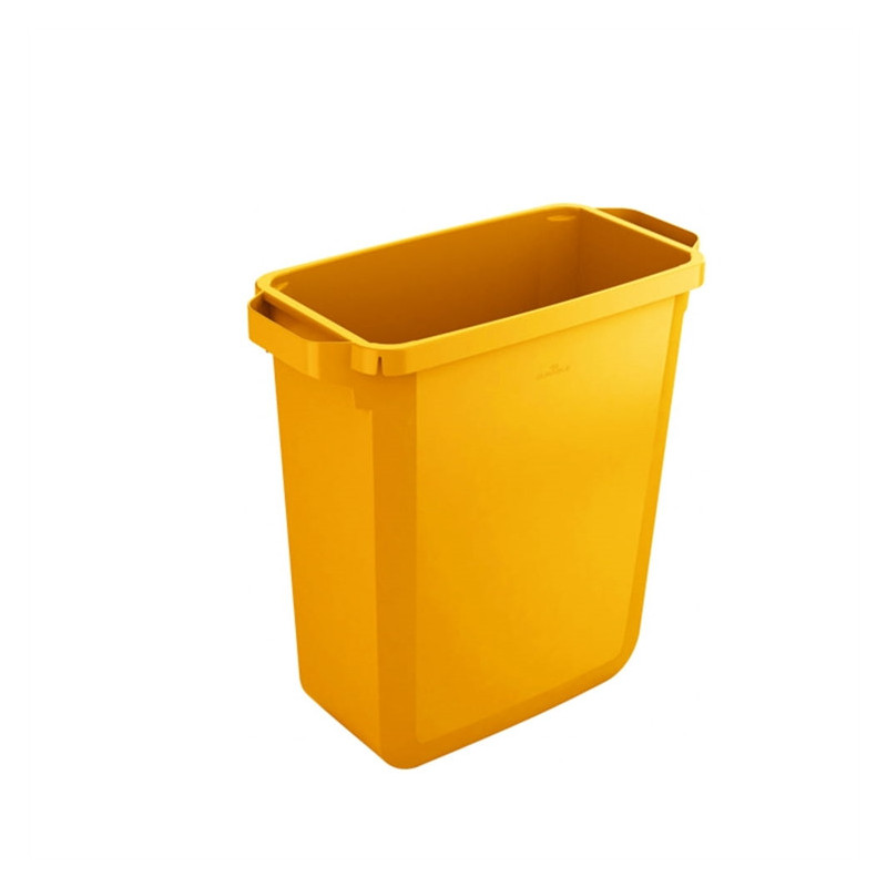 Durabin Jäteastia 60L Keltainen suora