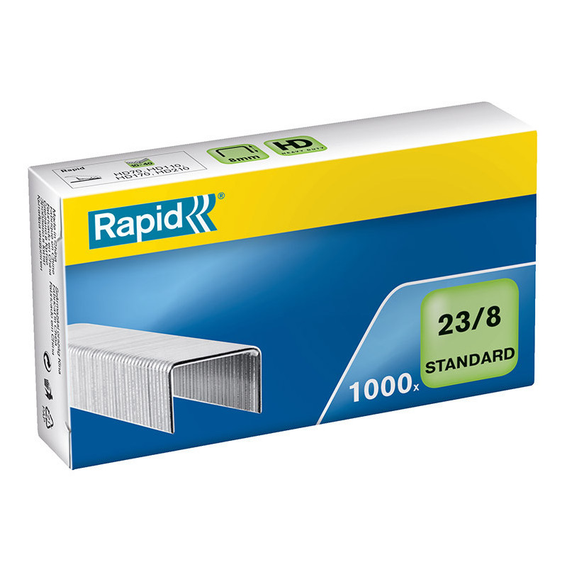 Nitomanasta 23/8 Rapid Standard /1000kpl (rasia)